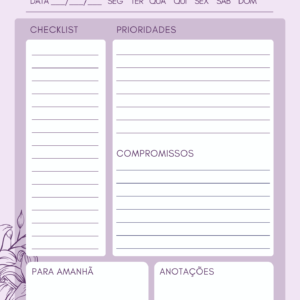 Planner Diario