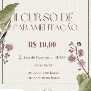 II Curso de Paramentação da AWS UFF.